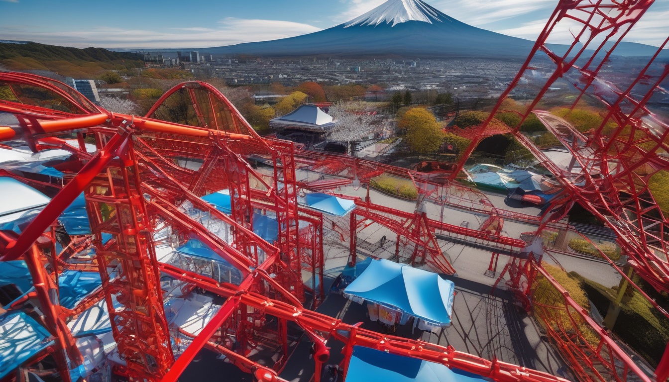 富士急ハイランドFUJIYAMAのドローン点検本格導入が示す、遊園地設備保守の新潮流